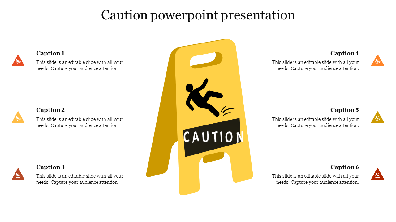 Caution powerpoint presentation